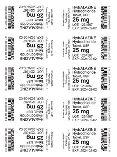 25 mg Hydralazine HCl Tablet Blister (25 mg Hydralazine HCl Tablet Blister)